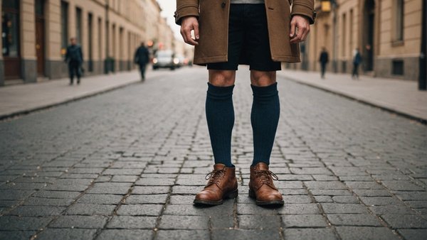 Découvrez les chaussettes haute : chaleur et style assurés